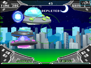 Saucer Wars screenshot 2 for Jaguar CD
