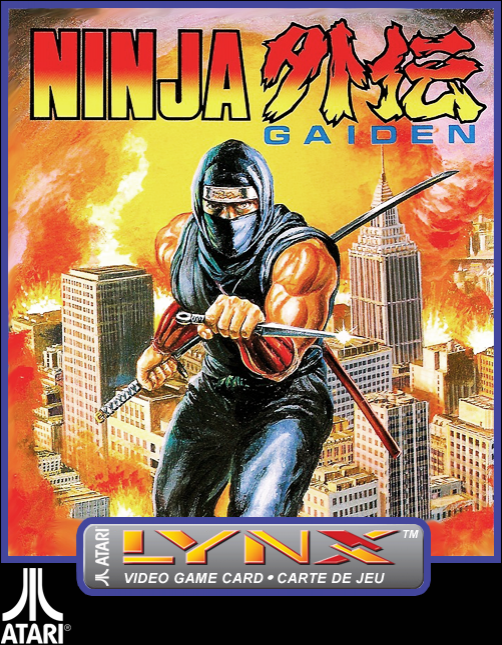 Ninja Gaiden box art for Atari Lynx