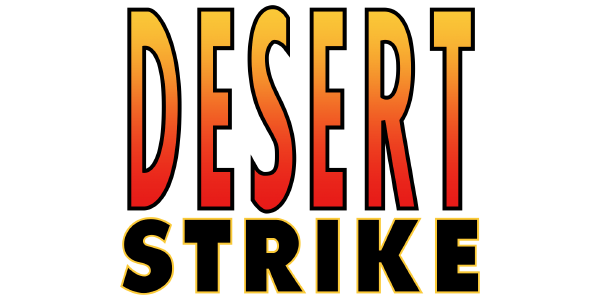 Desert Strike logo for Atari Lynx