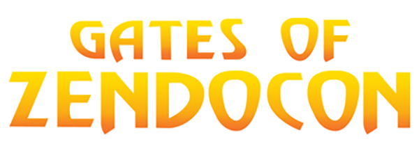 Gates of Zendocon logo for Atari Lynx