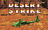 Desert Strike title screen for Atari Lynx