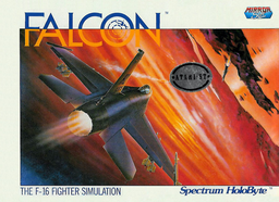 Falcon: The F-16 Fighter Simulation box art for Atari ST