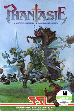 Phantasie box art for Atari ST