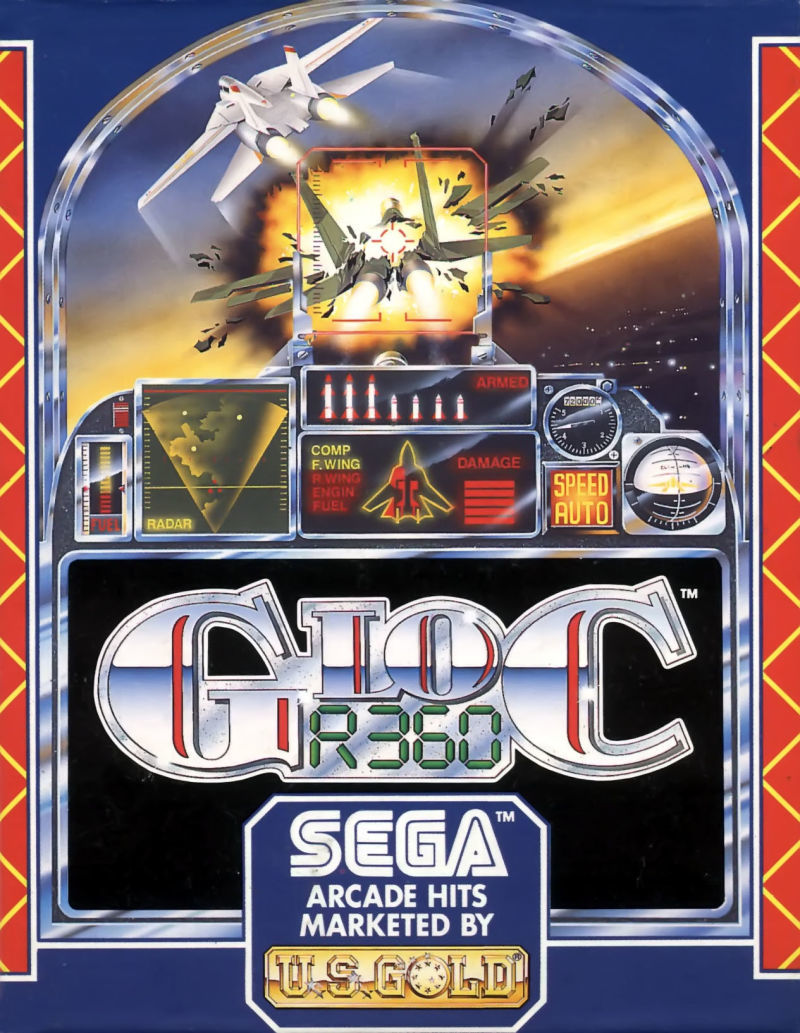 Gloc R360 box art for Atari ST