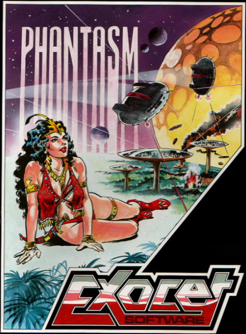 Phantasm box art for Atari ST