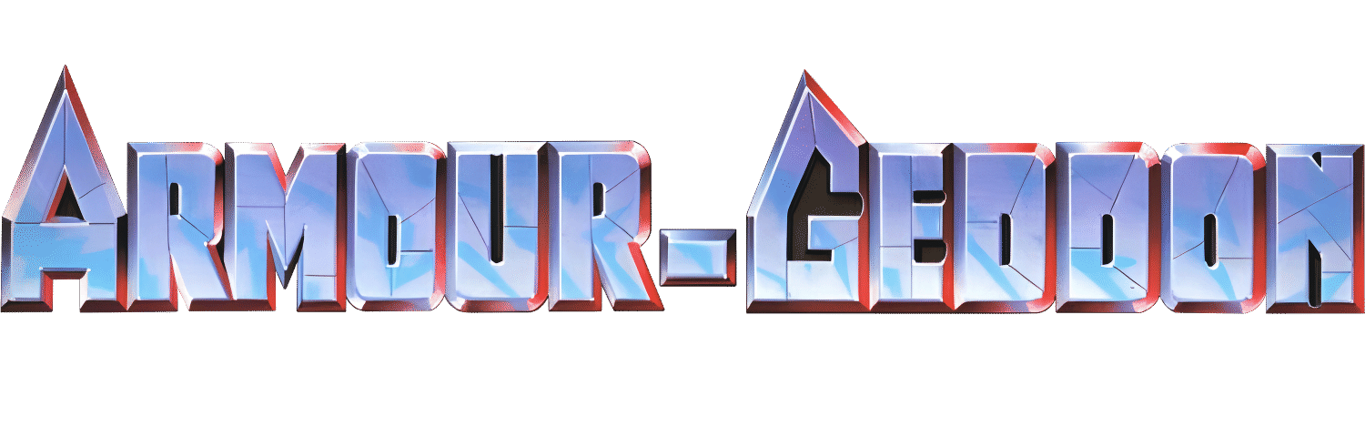 Armour-Geddon logo for Atari ST