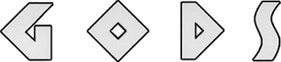 Gods logo for Atari ST