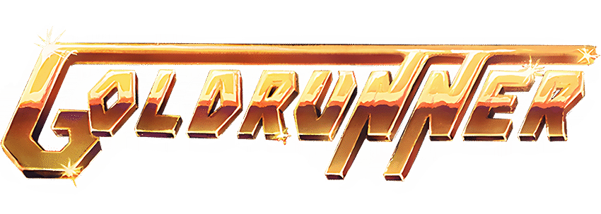 Goldrunner II logo for Atari ST