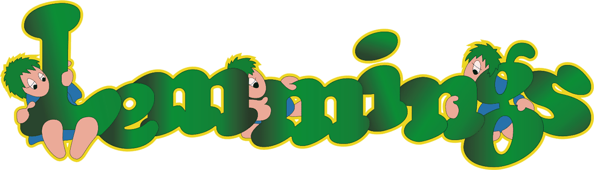 Lemmings logo for Atari ST
