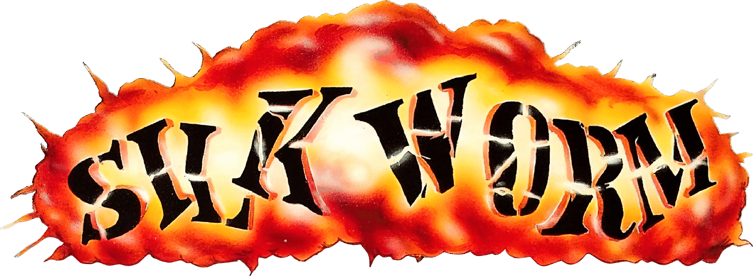 Silk Worm logo for Atari ST