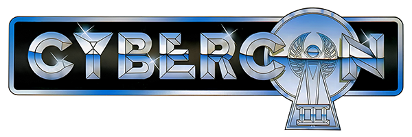 Cybercon III logo for Atari ST