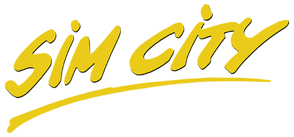 SimCity logo for Atari ST