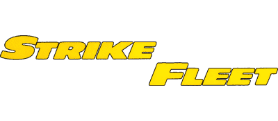 Strike Fleet logo for Atari ST