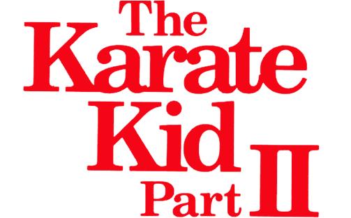 The Karate Kid Part II: The Computer Game logo for Atari ST
