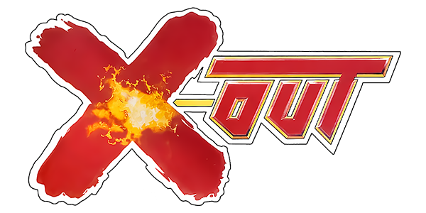 X-Out logo for Atari ST