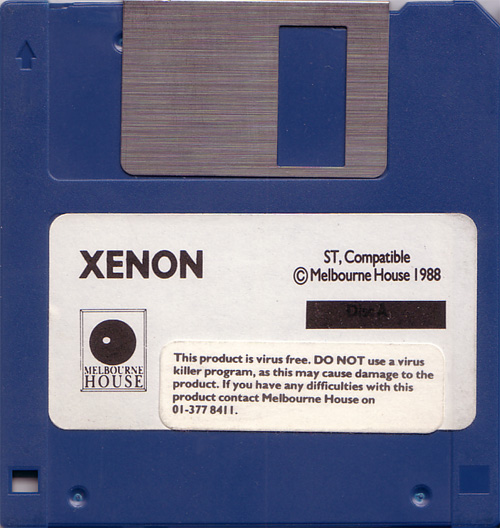 Xenon media 2 for Atari ST