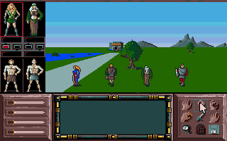 Drakkhen Draconian screenshot 1 for Atari ST