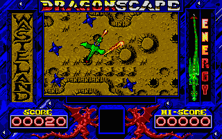 Dragon Scape screenshot 2 for Atari ST
