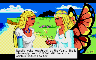 King's Quest IV - The Perils of Rosella screenshot 2 for Atari ST