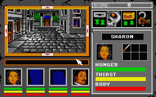 Lords Of Doom screenshot 2 for Atari ST