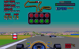 Nigel Mansell’s World Championship screenshot 3 for Atari ST