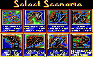 SimCity screenshot 3 for Atari ST