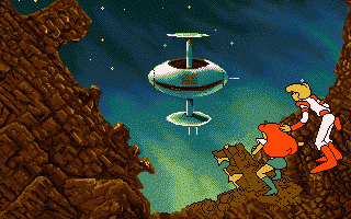 Space Ace screenshot 2 for Atari ST
