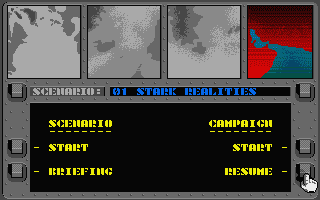 Strike Fleet screenshot 1 for Atari ST