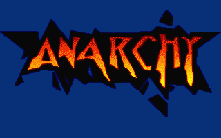 Anarchy title screen for Atari ST