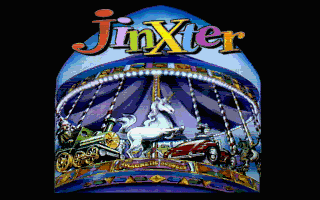 Jinxter title screen for Atari ST