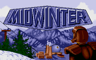 Midwinter title screen for Atari ST