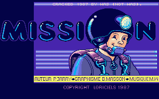 T.N.T Combat Mission title screen for Atari ST
