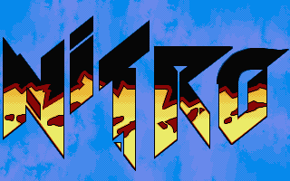 Nitro title screen for Atari ST