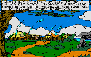 Asterix and the Magic Carpet title screen for Atari ST