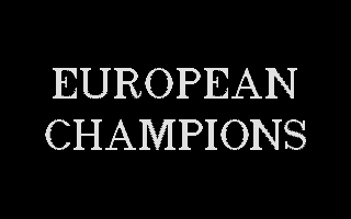 European Champions title screen for Atari ST