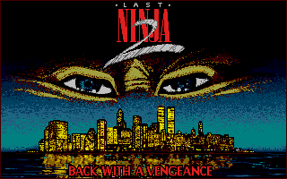 Last Ninja 2: Back With a Vengeance back cover for Atari ST
