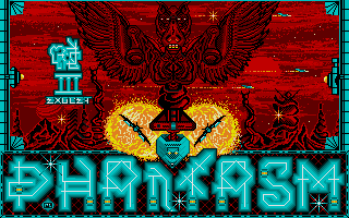 Phantasm title screen for Atari ST