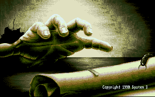 Tusker title screen for Atari ST