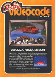 280 Zzzap box art for Bally Astrocade