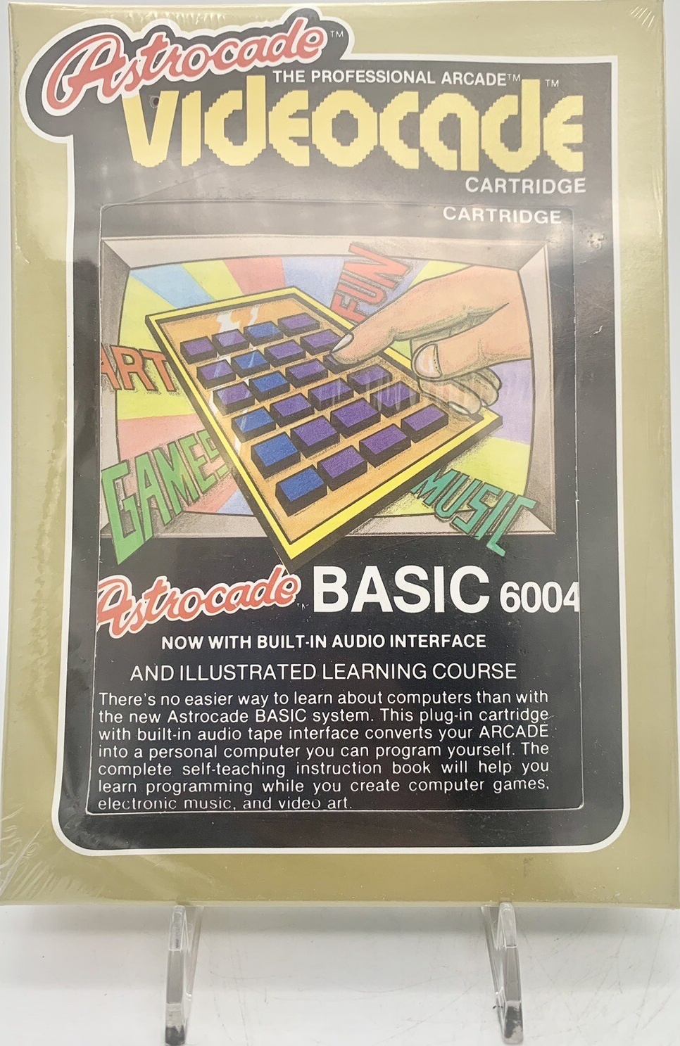 BASIC box art for Bally Astrocade