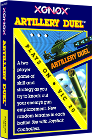 Artillery Duel logo for Bally Astrocade