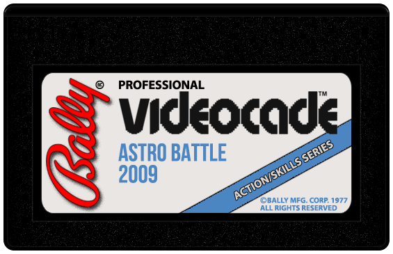 Astro Battle logo for Bally Astrocade