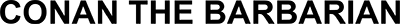 Conan the Barbarian logo for Bally Astrocade