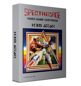 ICBM Attack logo for Bally Astrocade