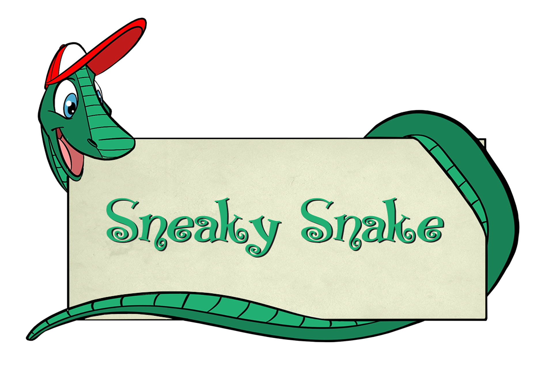 Sneaky Snake logo for Bally Astrocade