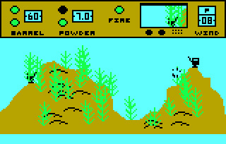 Artillery Duel screenshot 5 for Bally Astrocade
