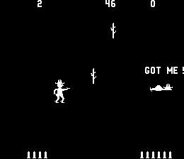 Gunfighter screenshot 3 for Bally Astrocade