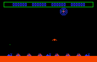 ICBM Attack screenshot 4 for Bally Astrocade