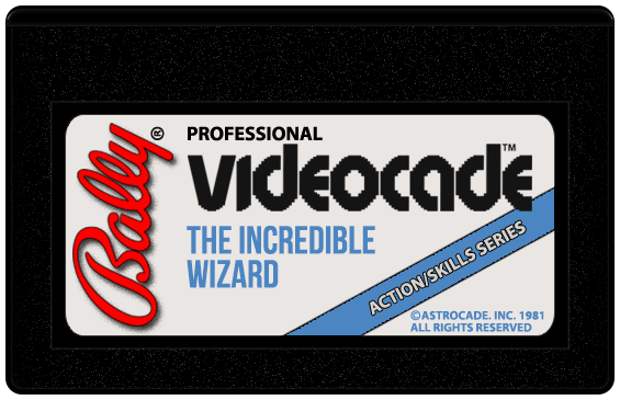 Incredible Wizard screenshot 4 for Bally Astrocade