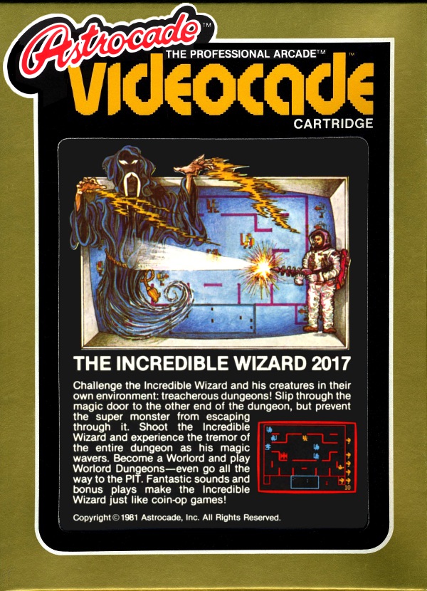 Incredible Wizard screenshot 5 for Bally Astrocade